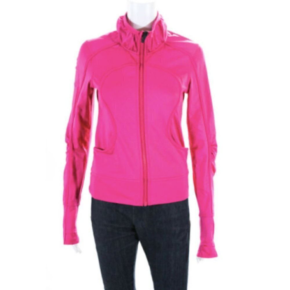 Lululemon Ruched Define Jacket 4 Pink MINT - Picture 3 of 8